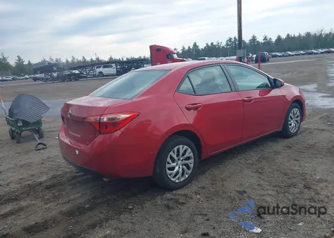 2018 Toyota Corolla Le из США, поврежденный, VIN 2T1BURHE1JC003661